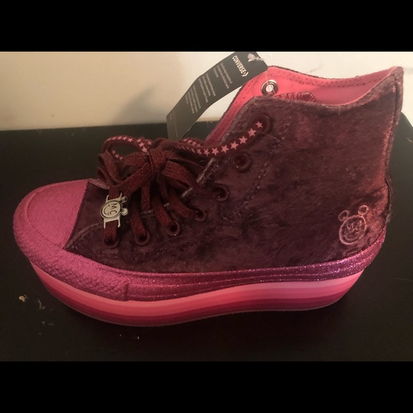 Converse x Miley Cyrus Platform High Top Pink - Picture 5 of 5